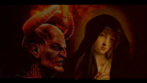 satan and mary